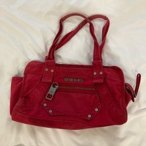 Diesel vintage red shoulder bag
